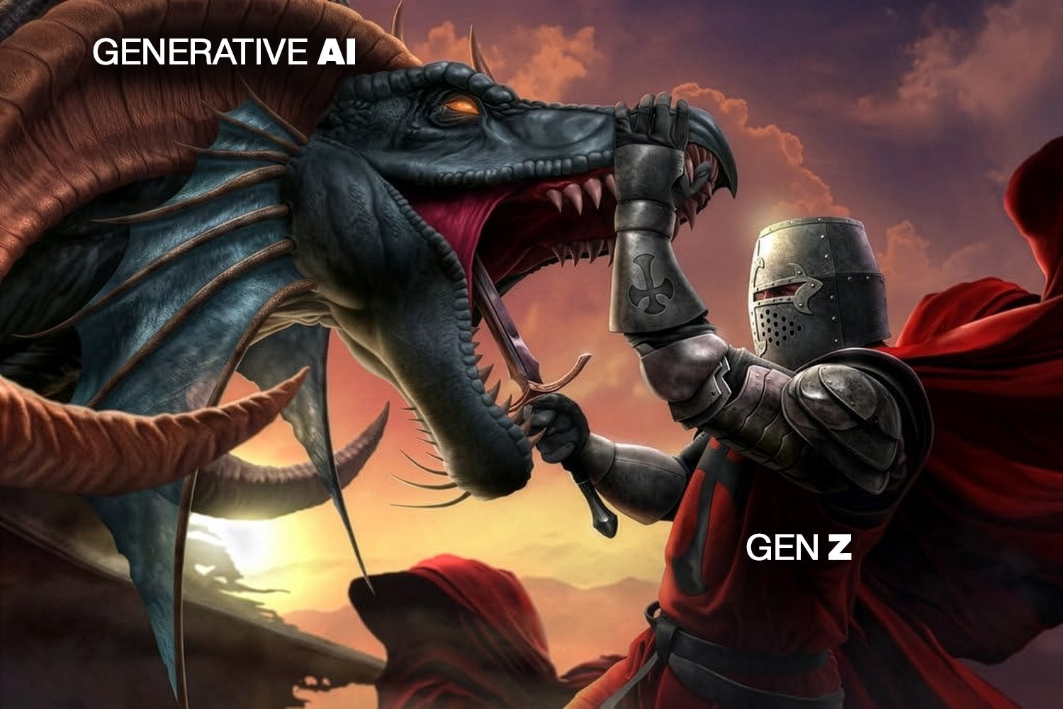 Fighting the dragon